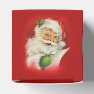 Vintage Santa Claus Christmas Favour Box
