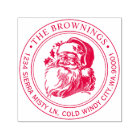 Vintage Santa Claus Christmas Holiday Address