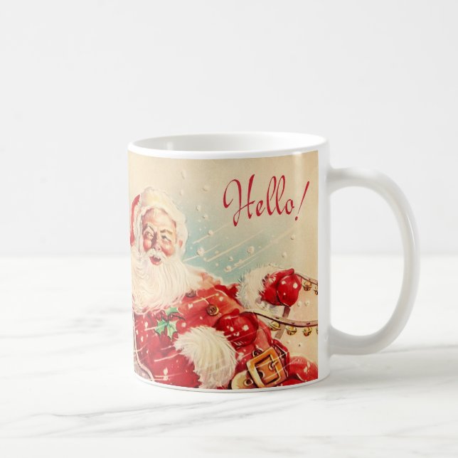 Vintage Santa Claus Coffee Mug (Right)