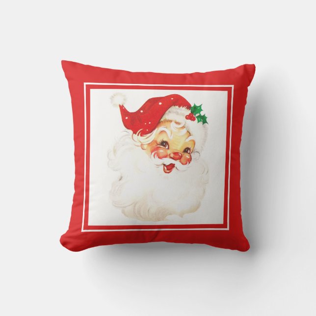 Vintage Santa Claus Cushion (Front)