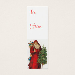Vintage Santa Claus Gift Tags