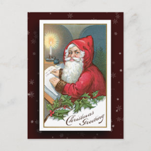 Vintage Santa Claus Image Postcard