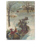 Vintage Santa Claus is Coming to Town