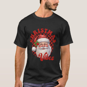Vintage Santa Claus Retro Merry Christmas Xmas Men T-Shirt