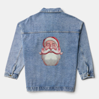 Vintage Santa Claus Women's Denim Jacket