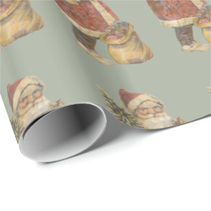 Vintage Santa Claus Wrapping Paper