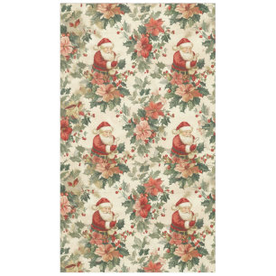 Vintage Santa Clause Tablecloth