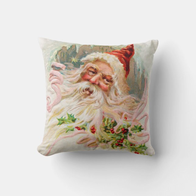 VINTAGE SANTA CUSHION (Front)