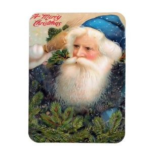 Vintage Santa Flex Magnet