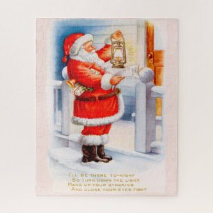 Vintage Santa Jigsaw Puzzle