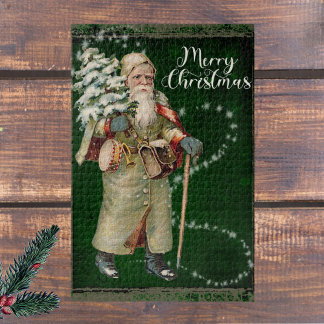 Vintage Santa Jigsaw Puzzle