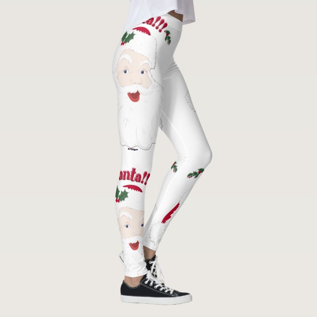 Vintage Santa Leggings (Right)