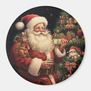 Vintage Santa Magnet