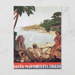 Vintage Santa Margherita Ligure Postcard