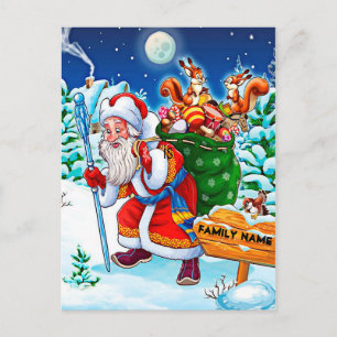 Vintage Santa Postcard