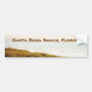 Vintage Santa Rosa Bch, FL Bumper Sticker