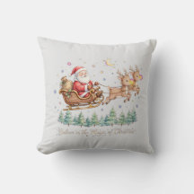 Vintage Santa Sleigh Magic of Christmas