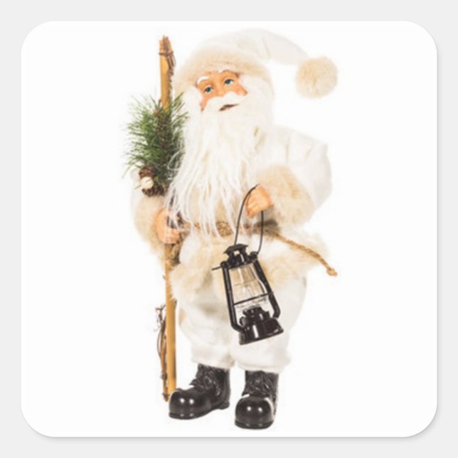 **VINTAGE SANTA** STICKERS (Front)