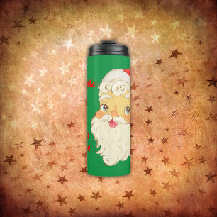 Vintage Santa: where magic & memories intertwine Thermal Tumbler
