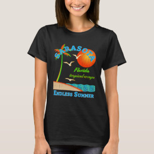 Vintage Sarasota Florida Family Beach Vacation T-Shirt