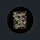 Vintage Sarcastic Retro Hr Violation Christmas Off 6 Cm Round Badge<br><div class="desc">Vintage Sarcastic Retro Hr Violation Christmas Office Ironic</div>