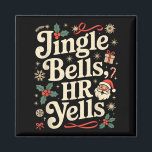 Vintage Sarcastic Retro Hr Violation Christmas Off Magnet<br><div class="desc">Vintage Sarcastic Retro Hr Violation Christmas Office Ironic</div>