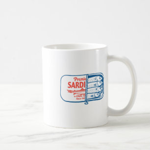 Vintage Sardines Fish Sardine Graphic For Men Wome Coffee Mug