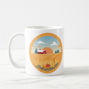 Vintage Saskatchewan Coffee Mug