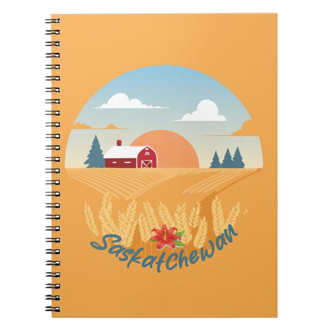 Vintage Saskatchewan Notebook (Front)