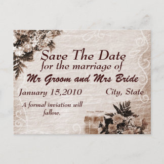 Vintage Save the Day PostCard