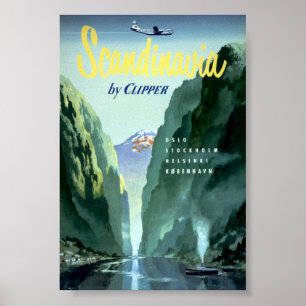 Vintage Scandinavia by Clipper Poster