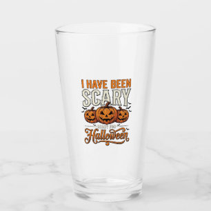 Vintage Scary Halloween Pumpkin Shirt Design_1 Glass