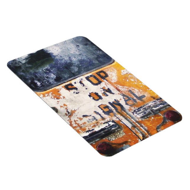 Vintage school bus magnet (Right Side)