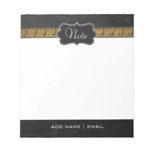 Vintage School Design Notepad