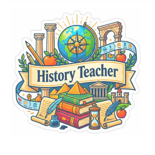 Vintage School Gift Ancient History Teacher