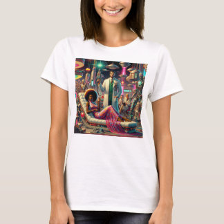 Vintage Sci-Fi Aliens T-Shirt