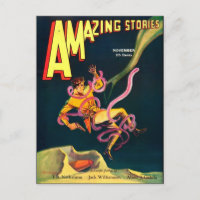 Vintage Sci Fi book cover art