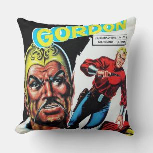 Vintage Sci-Fi Comic Book Cushion