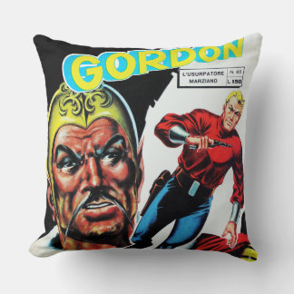 Vintage Sci-Fi Comic Book Cushion
