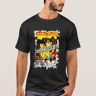 Vintage Sci Fi Tarantula Movie Classic Poster Retr T-Shirt
