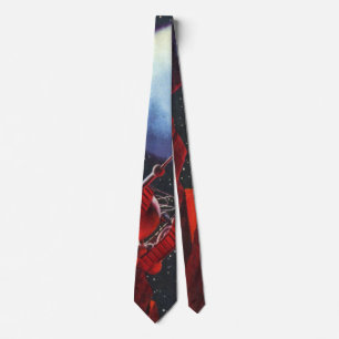 Vintage Science Fiction, Canyon Space Moon Rover Tie