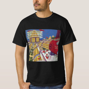 Vintage Science Fiction, Futuristic New York City T-Shirt
