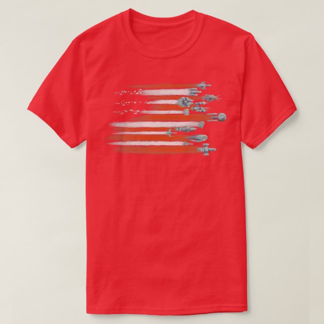Vintage SciFlyers T-Shirt (Design Front)