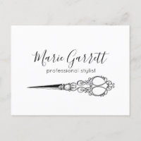 Vintage Scissors Salon Marketing