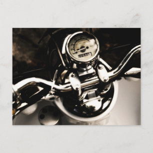 Vintage Scooter Postcard