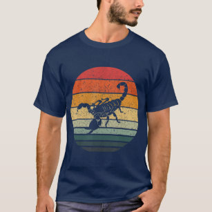 Vintage Scorpion Retro Sunset Art 70s 80s T-Shirt