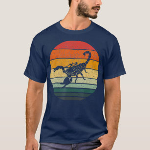 Vintage Scorpion Retro Sunset Art 70s 80s T-Shirt