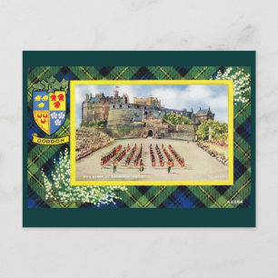 Vintage Scotland, Gordon, Edinburgh Castle Postcard