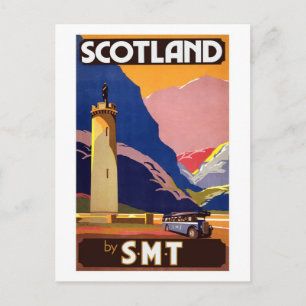 Vintage Scotland Postcard