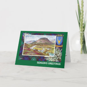 Vintage Scotland, Seasons Greetings, Mackenzie, Holiday Card